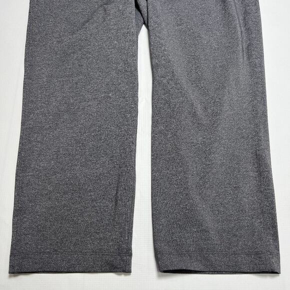 Lululemon On the Fly Crop Pants 23" SIZE 8 Heathered Black Travel Joggers - Picture 11 of 13